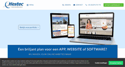 Desktop Screenshot of hestec.nl